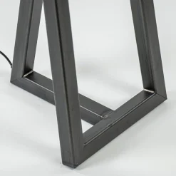 Clearance Straluma Grote design vloerlamp Calitri staal exclusief kap