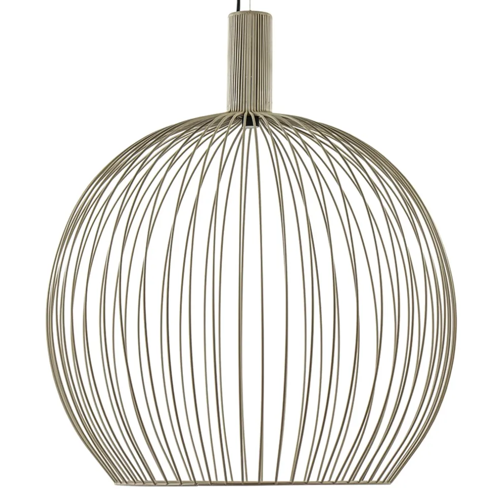 Shop Straluma Grote draad hanglamp mat zand 70 cm