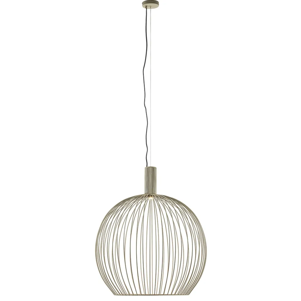 Shop Straluma Grote draad hanglamp mat zand 70 cm
