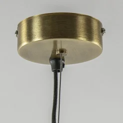 Flash Sale Straluma Grote hanglamp Finou antiek brons met zwart