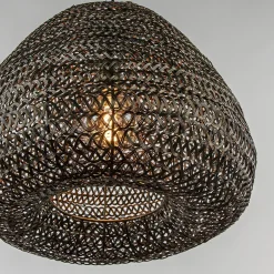 Flash Sale Straluma Grote hanglamp Finou antiek brons met zwart