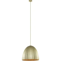 Flash Sale Straluma Grote hanglamp mat goud met relief 50 cm