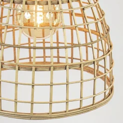Best Straluma Grote hanglamp Puerto rotan naturel Light and Light