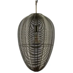 Best Straluma Grote hanglamp Yaelle antiek brons Light and Living