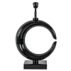 Outlet Straluma Grote lampvoet Maan shiny zwart