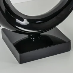 Outlet Straluma Grote lampvoet Maan shiny zwart