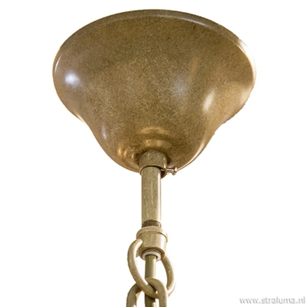Flash Sale Straluma Grote 12-lichts kroonluchter met geweien