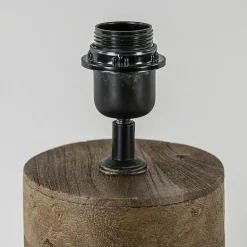 New Straluma Grote Light and Living lampvoet Barumi hout