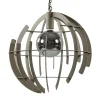 Sale Straluma Grote metalen hanglamp Terra quartz 60 cm