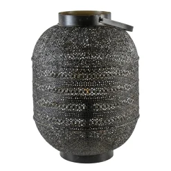 Sale Straluma Grote Oosterse tafellamp lantaarn donker bruin