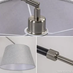 Cheap Straluma Grote plafondlamp boog met kap