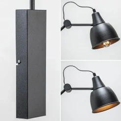 Cheap Straluma Grote retro wandlamp met zwarte kap verstelbaar