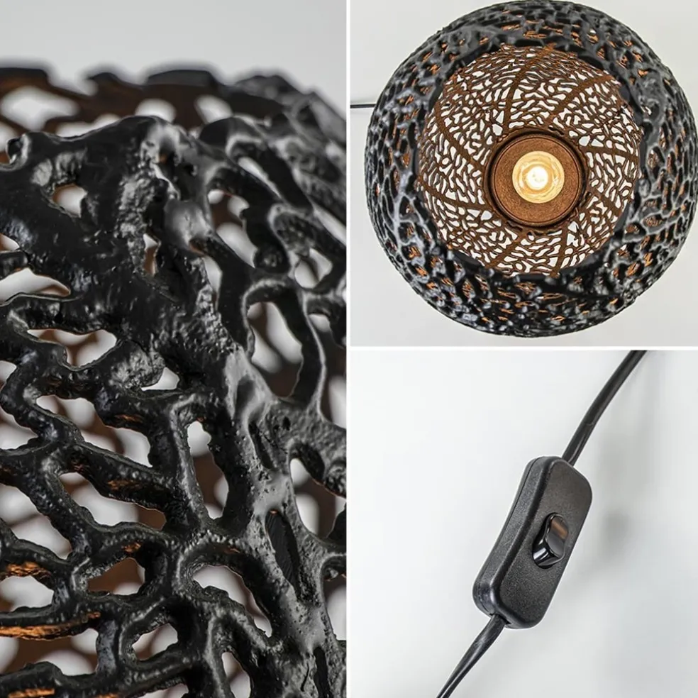 New Straluma Grote tafellamp Sinula Light and Living mat zwart