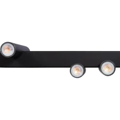 Cheap Straluma Hanglamp 8 tubes op balk zwart 140cm
