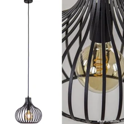 Flash Sale Straluma Hanglamp Aglio 28cm zwart