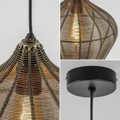 Sale Straluma Hanglamp Alvaro 27cm antiek brons