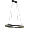 Shop Straluma Hanglamp Ascoli ovaal zwart/matgoud