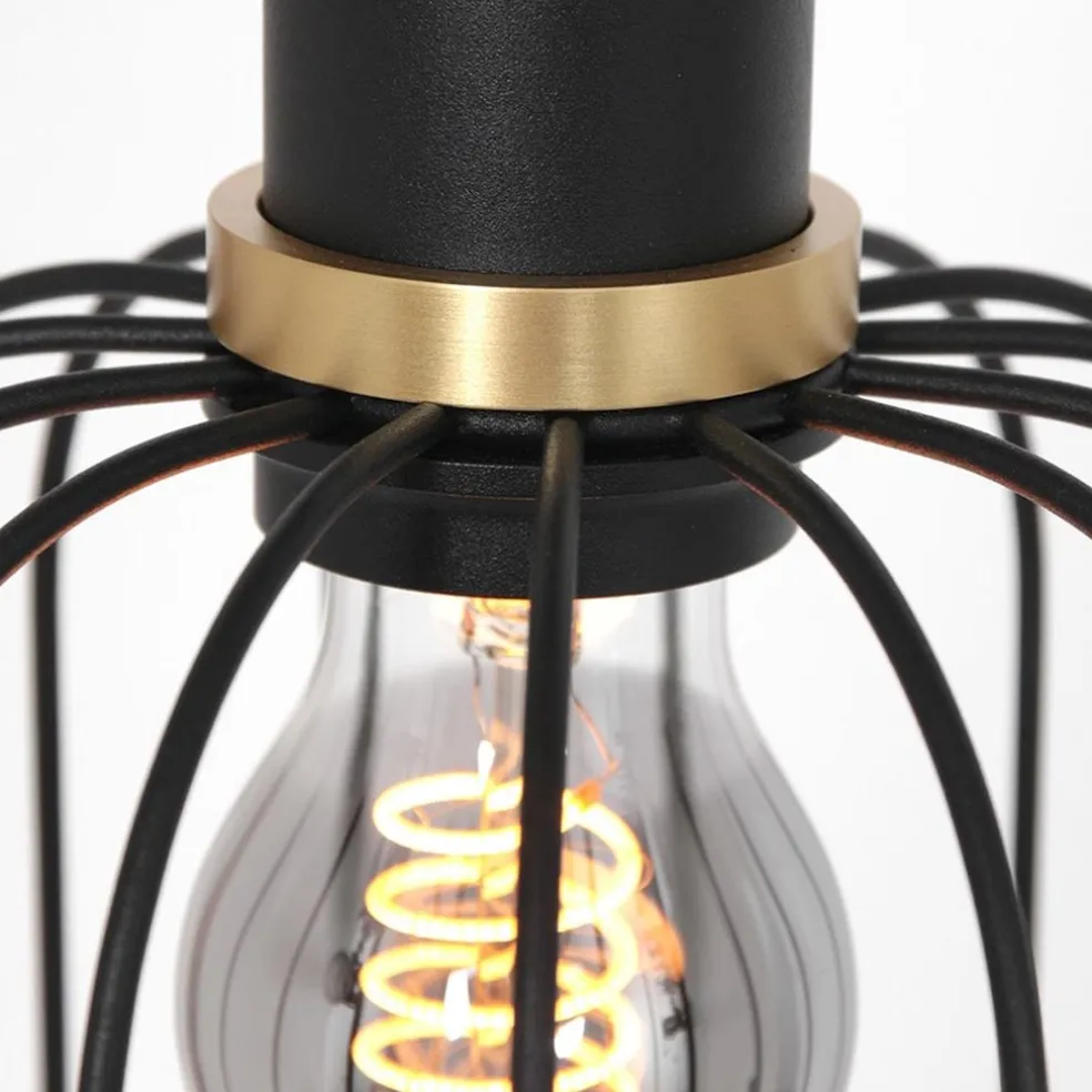 Cheap Straluma Hanglamp Aureole cilinder smal zwart