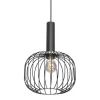 Fashion Straluma Hanglamp Aureole cilinder breed zwart