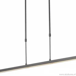 Fashion Straluma Hanglamp balk zwart 160cm direct led
