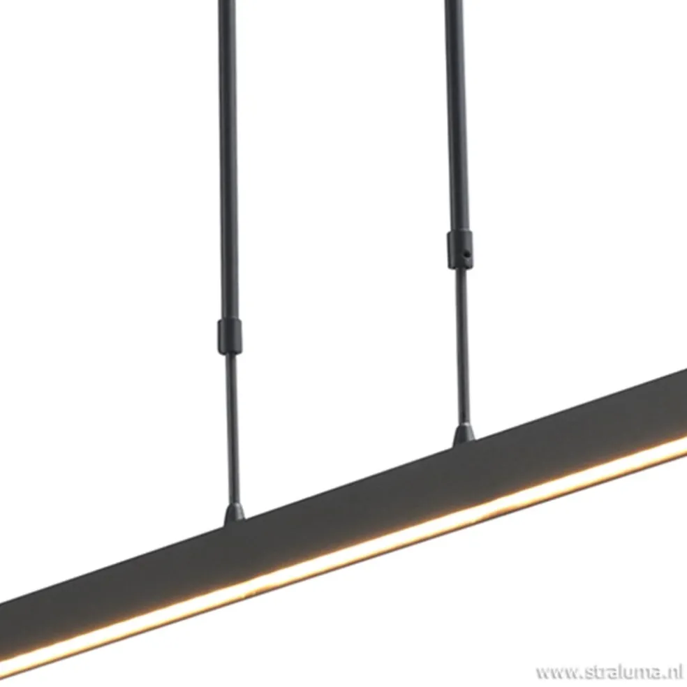 Shop Straluma Hanglamp balk zwart 160cm up+down dtw