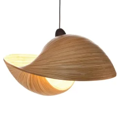 Store Straluma Hanglamp bamboe schelp 60cm