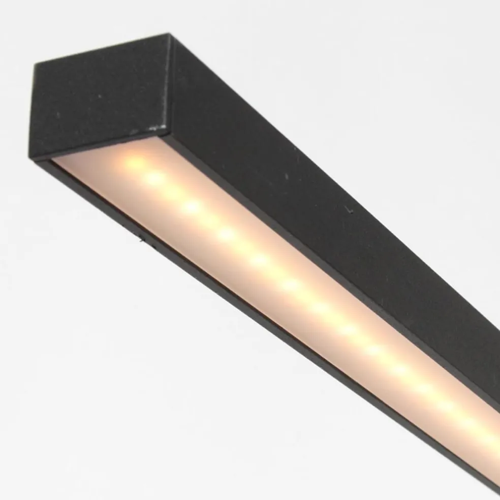 Discount Straluma Hanglamp Bande zwart 155cm 2xdim cct