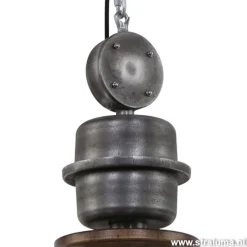 Discount Straluma Hanglamp Bikkel 52cm brons/staal
