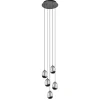Cheap Straluma Hanglamp Black Egg 5L rond zwart/helder