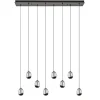 Best Sale Straluma Hanglamp Black Egg 8L zwart/helder