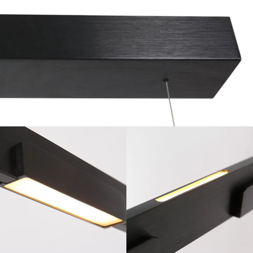 Cheap Straluma Hanglamp Bloc balk zwart up+ down