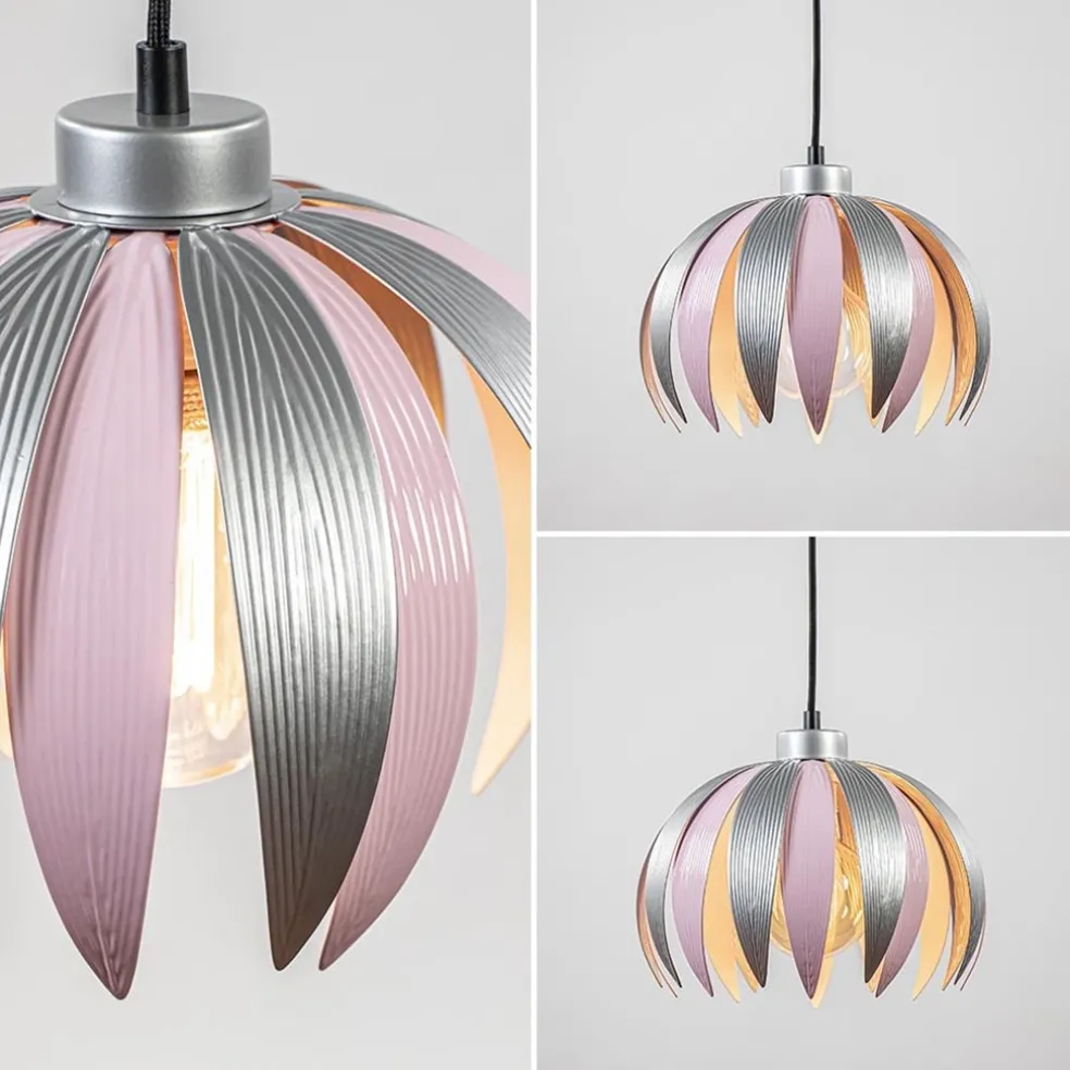Cheap Straluma Hanglamp bloem kinderkamer grijs/roze