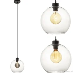 Flash Sale Straluma Hanglamp bol helder glas 25cm
