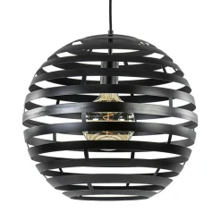 Cheap Straluma Hanglamp bol zwart 40cm