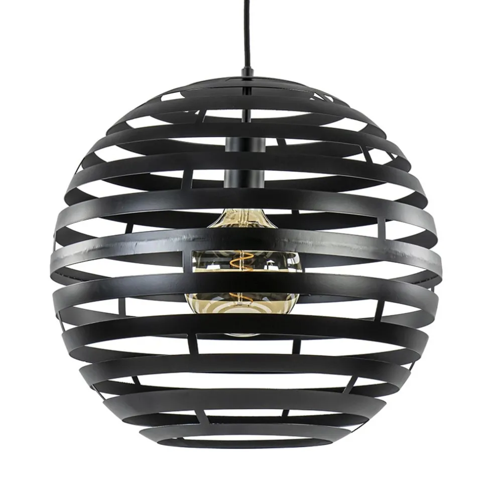 Cheap Straluma Hanglamp bol zwart 40cm
