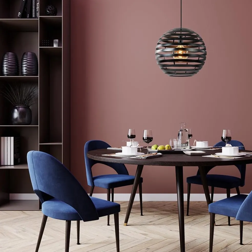Cheap Straluma Hanglamp bol zwart 40cm