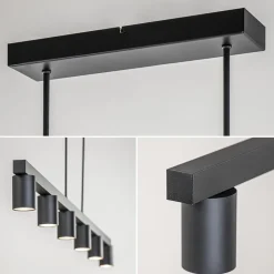 Flash Sale Straluma Hanglamp Bounce 6L 160cm zwart