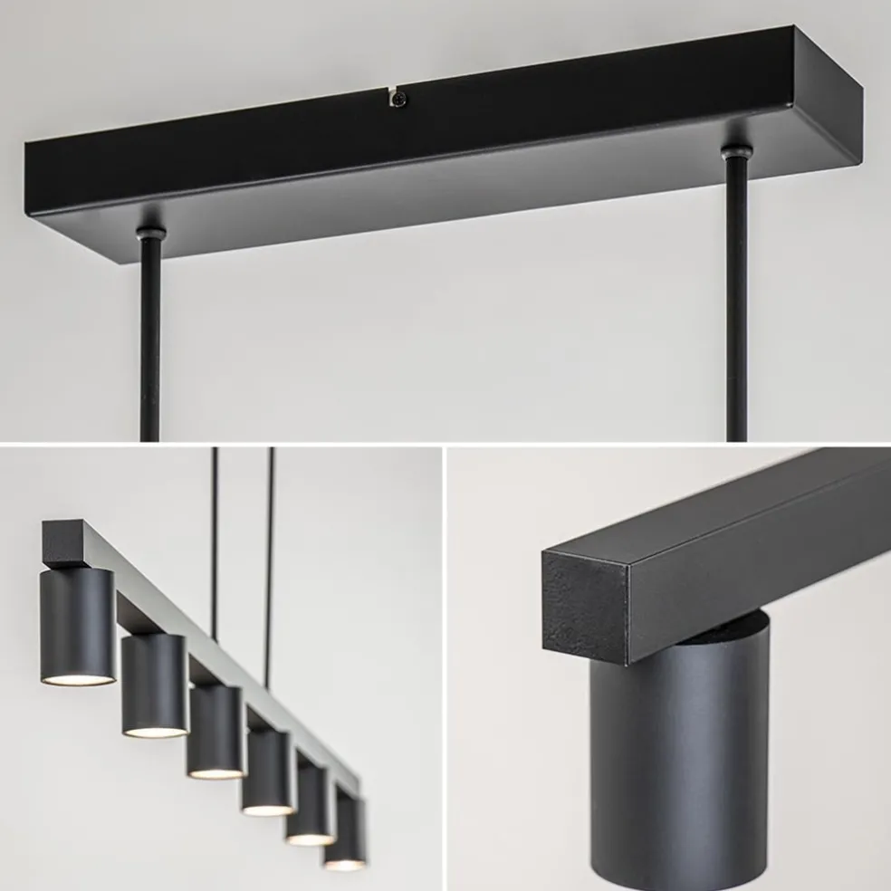 Flash Sale Straluma Hanglamp Bounce 6L 160cm zwart