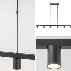 Flash Sale Straluma Hanglamp Bounce 6L 160cm zwart
