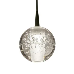 Outlet Straluma Hanglamp Bubbles 1L zwart/helder dtw