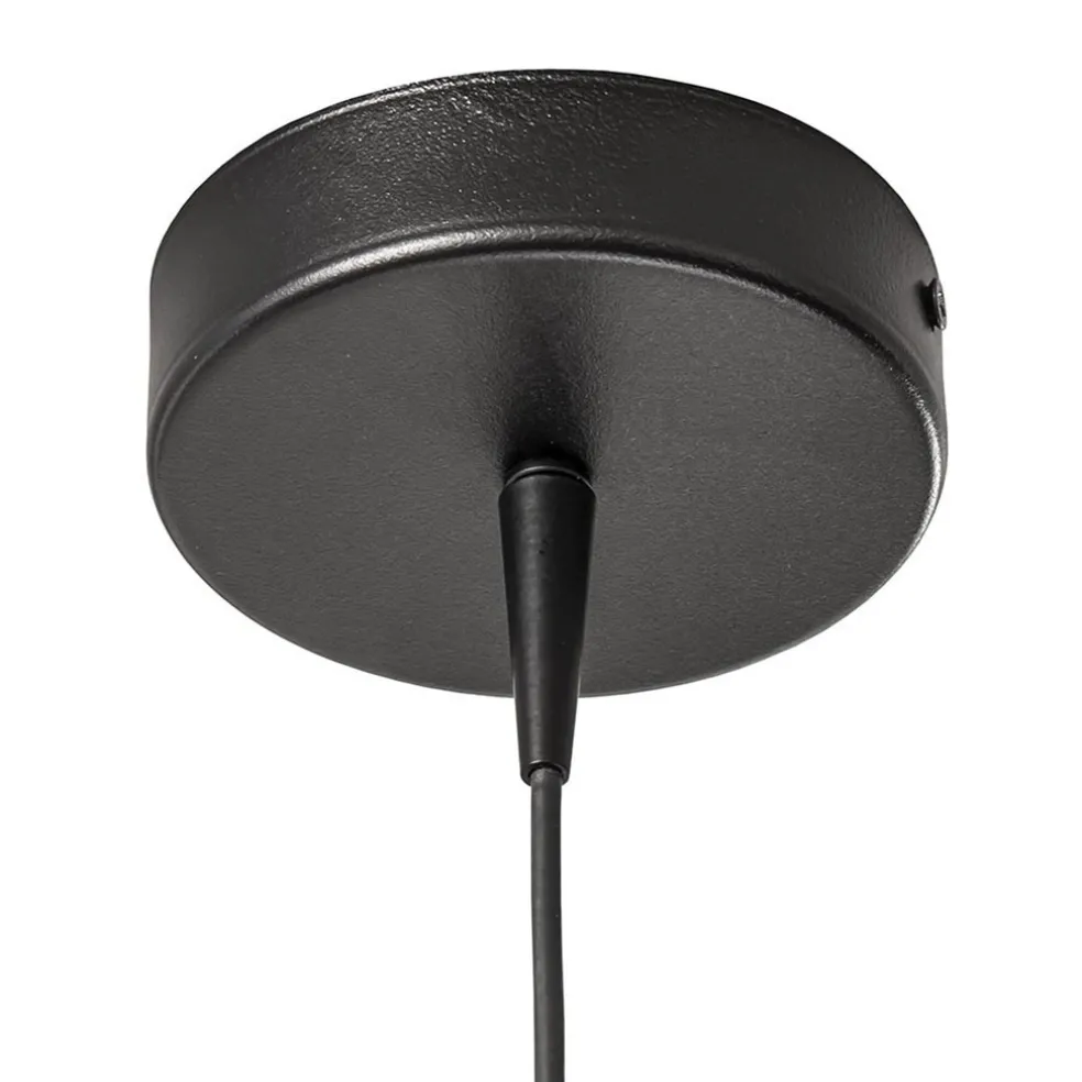 Outlet Straluma Hanglamp Bubbles 1L zwart/helder dtw