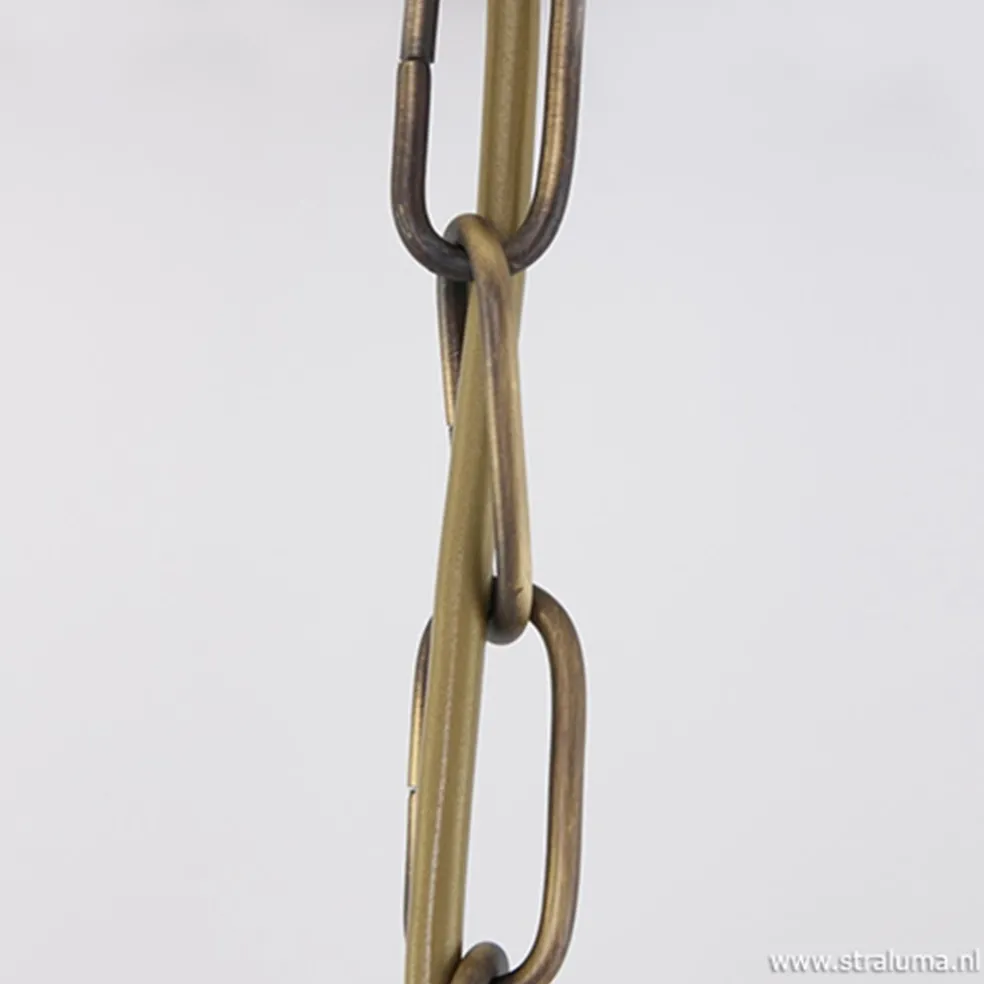 Hot Straluma Hanglamp Capri brons/Glas
