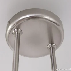 New Straluma Hanglamp Capri staal glas eettafel