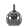 Fashion Straluma Hanglamp Chandra 1L zwart + glas 30cm