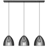 Online Straluma Hanglamp Dean 3-lichts zwart