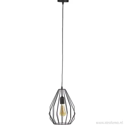 Hot Straluma Hanglamp draad mat zwart