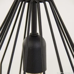 Hot Straluma Hanglamp draad mat zwart