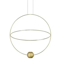 Shop Straluma Hanglamp Elara 60cm goud/matgoud