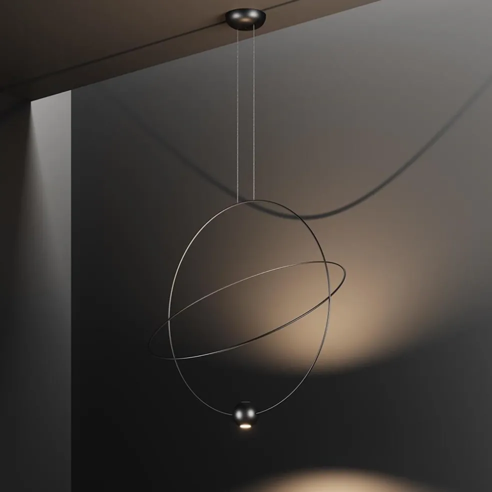 Best Straluma Hanglamp Elara 60cm zwart