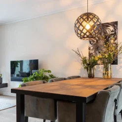 Store Straluma Hanglamp Emma bol zwart 50cm